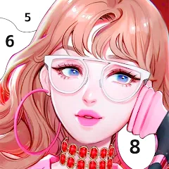 Скачать KPOP Paint by Number Coloring (КПОП Картина по номерам для раскрашивания) [МОД: Много денег, Монет и Все открыто] | Взлом KPOP Paint by Number Coloring на Андроид