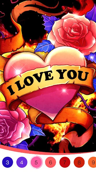 Coloring Book -Paint by Number (Малер Плюс) [МОД: Много денег, Монет и Все открыто] Screenshot 2