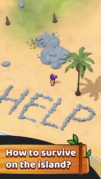 Survival Island Builder (Сурвивал Айленд Билдер) [МОД: Много монет, Открытые уровни и Мега MOD] Screenshot 1