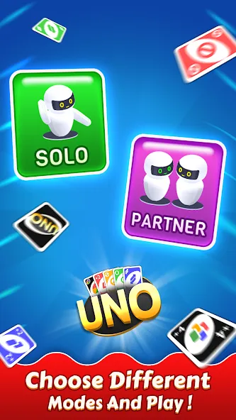 Uno - Party Card Game (Уно) [МОД: Много монет, Открытые уровни и Мега MOD] Screenshot 1