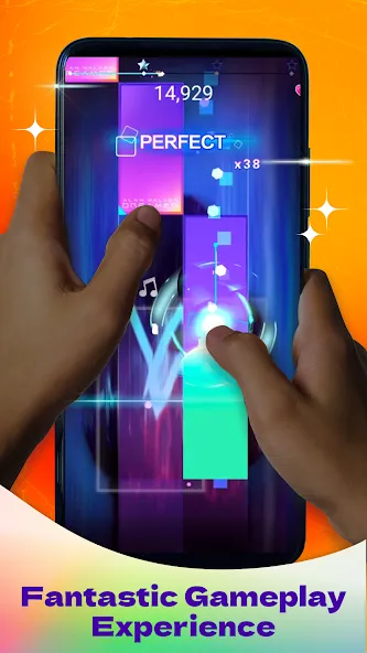 Boomstar - Piano Music Master (Бумстар) [МОД: Меню, Бесконечные монеты и Открытые уровни] Screenshot 3