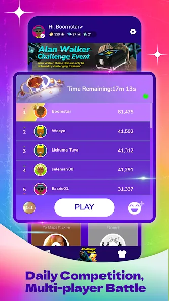 Boomstar - Piano Music Master (Бумстар) [МОД: Меню, Бесконечные монеты и Открытые уровни] Screenshot 5