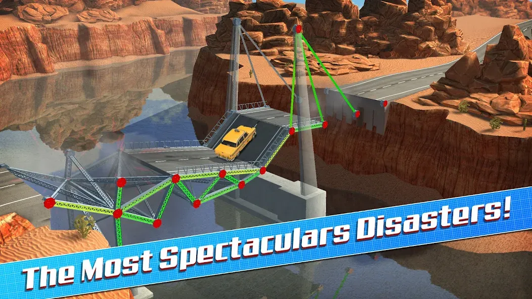 Bridge Construction Simulator (Бридж Конструкшн Симулятор) [МОД: Много денег, Монет и Все открыто] Screenshot 3
