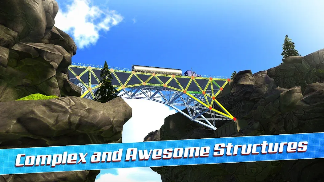 Bridge Construction Simulator (Бридж Конструкшн Симулятор) [МОД: Много денег, Монет и Все открыто] Screenshot 4