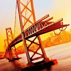 Скачать Bridge Construction Simulator (Бридж Конструкшн Симулятор) [МОД: Много денег, Монет и Все открыто] | Взлом Bridge Construction Simulator на Андроид
