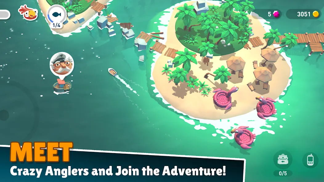 Creatures of the Deep: Fishing (Кричерс оф зе Дип) [МОД: Много монет, Открытые уровни и Мега MOD] Screenshot 4