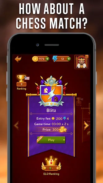 Chess Online - Clash of Kings [МОД: Все открыто, Дополнительные деньги и Меню MOD] Screenshot 3
