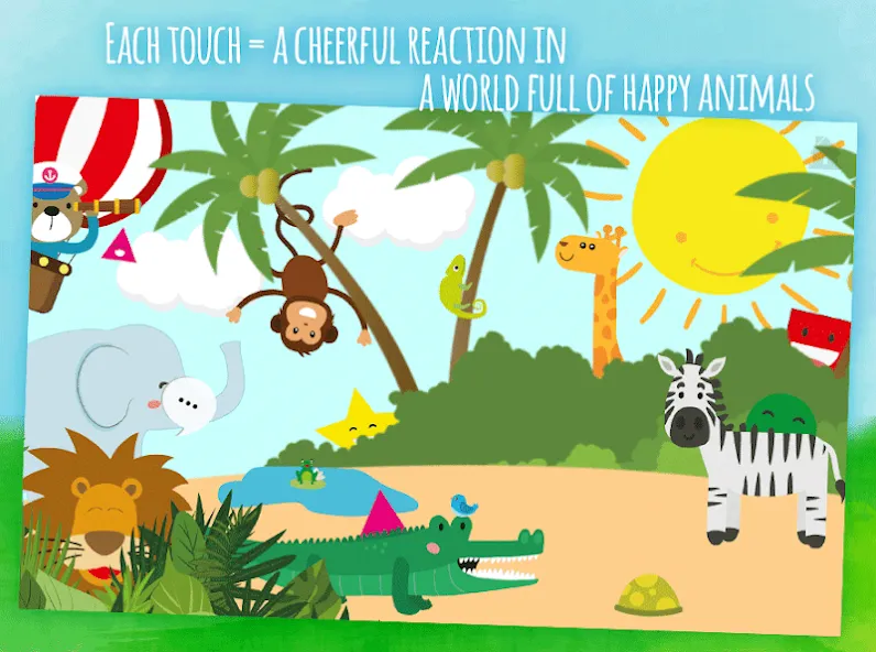 Animals learn words for kids [МОД: Деньги, Монеты и Меню MOD] Screenshot 1