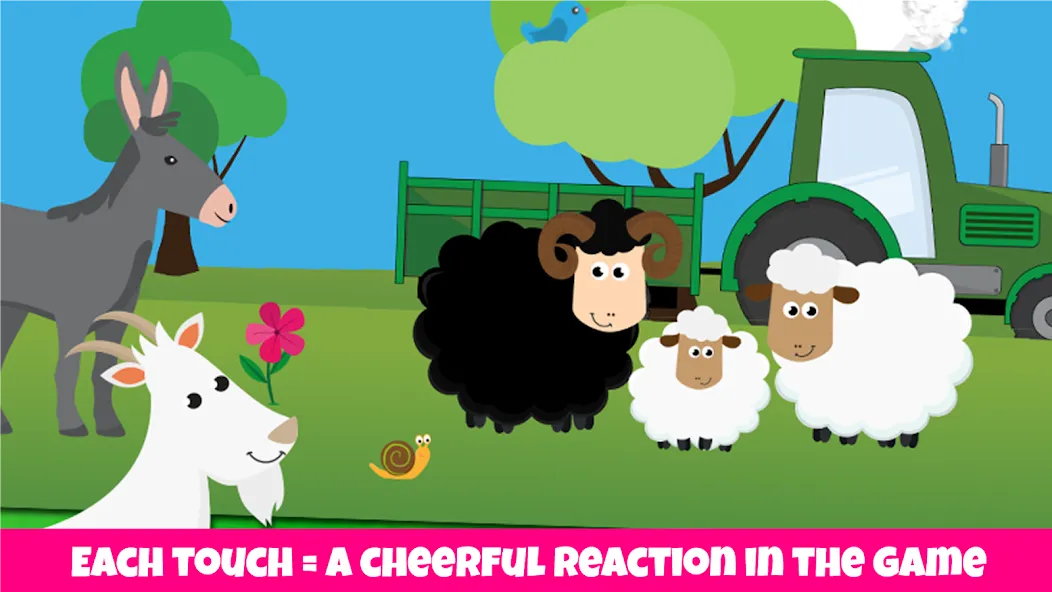 Farm animals game for babies [МОД: Все открыто, Дополнительные деньги и Меню MOD] Screenshot 1
