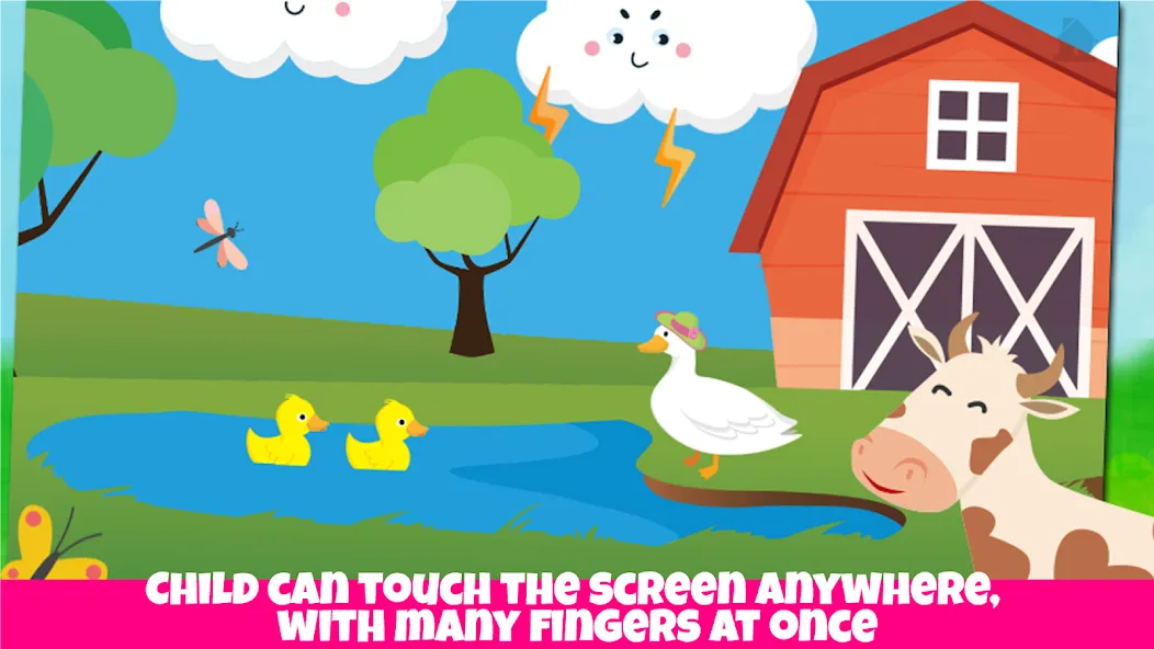 Farm animals game for babies [МОД: Все открыто, Дополнительные деньги и Меню MOD] Screenshot 2