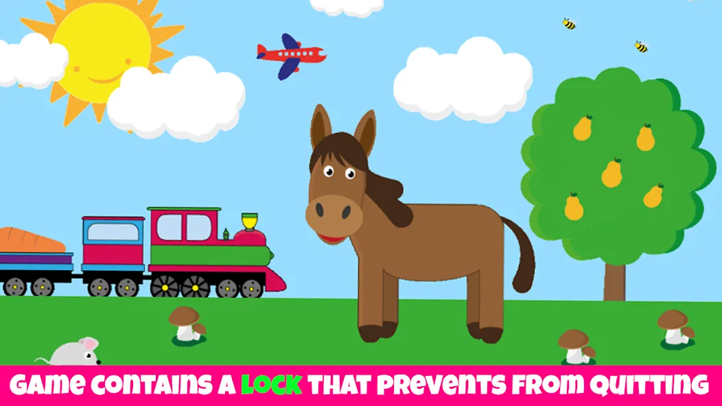 Animals, kids game from 1 year [МОД: Меню, Бесконечные монеты и Открытые уровни] Screenshot 2