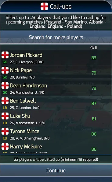 True Football National Manager (Тру Футбол Национальный Менеджер) [МОД: Много монет, Открытые уровни и Мега MOD] Screenshot 4