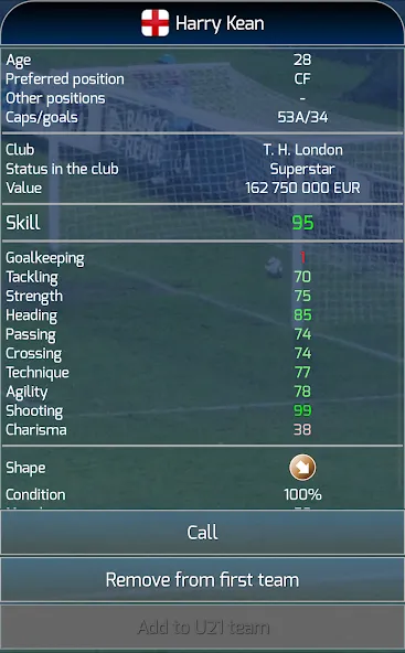 True Football National Manager (Тру Футбол Национальный Менеджер) [МОД: Много монет, Открытые уровни и Мега MOD] Screenshot 5