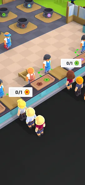 Flower factory tycoon (Флауэр фактори тайкун) [МОД: Деньги, Монеты и Меню MOD] Screenshot 4