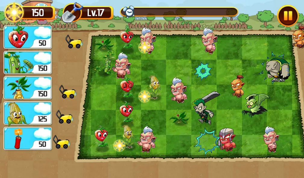 Plants vs Goblins 4 (Планты против Гоблинов 4) [МОД: Деньги, Монеты и Меню MOD] Screenshot 2