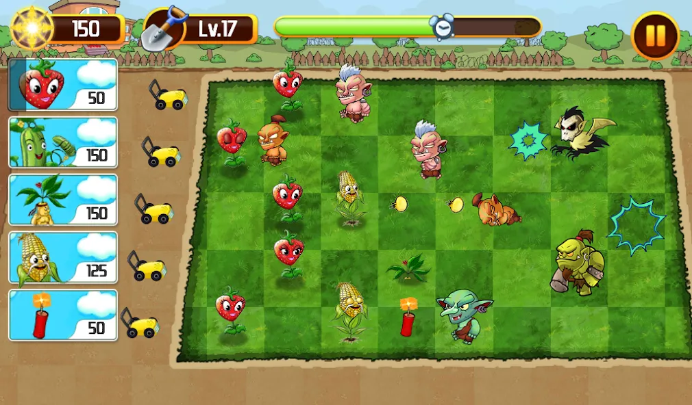 Plants vs Goblins 4 (Планты против Гоблинов 4) [МОД: Деньги, Монеты и Меню MOD] Screenshot 3