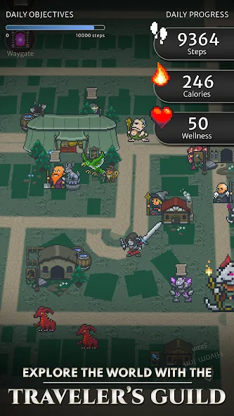 Orna: A fantasy RPG & GPS MMO (Орна) [МОД: Все открыто, Дополнительные деньги и Меню MOD] Screenshot 4