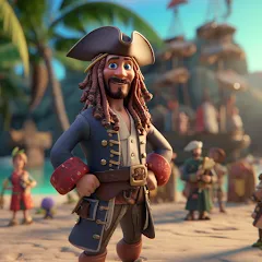 Скачать Pirate Polygon Caribbean Sea (Пиратская Полигон Карибское море) [МОД: Много денег, Монет и Все открыто] | Взлом Pirate Polygon Caribbean Sea на Андроид
