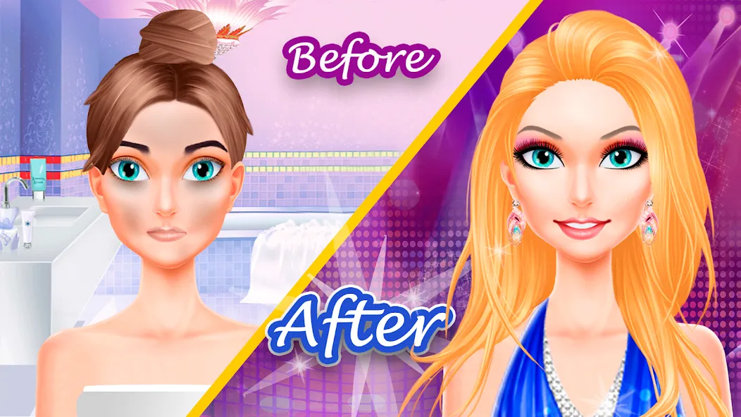 Makeup games makeover dress up [МОД: Бесконечные деньги, Монеты и Мега MOD] Screenshot 1