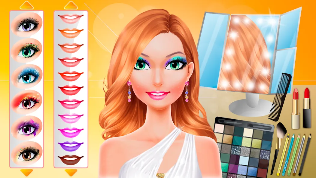 Makeup games makeover dress up [МОД: Бесконечные деньги, Монеты и Мега MOD] Screenshot 3