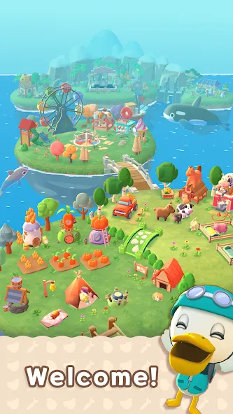 Merge Camp (Мерж Кэмп) [МОД: Меню, Бесконечные монеты и Открытые уровни] Screenshot 1
