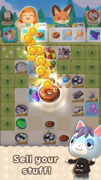 Merge Camp (Мерж Кэмп) [МОД: Меню, Бесконечные монеты и Открытые уровни] Screenshot 4
