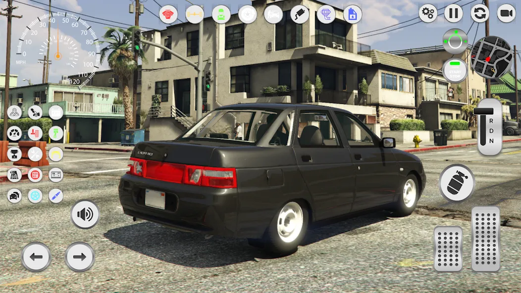 Lada 2110: Urban Simulator [МОД: Бесконечные деньги, Монеты и Мега MOD] Screenshot 3
