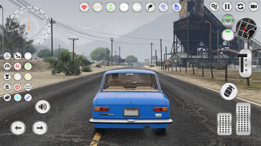 VAZ Cars: Soviet City Ride [МОД: Много денег, Монет и Все открыто] Screenshot 1