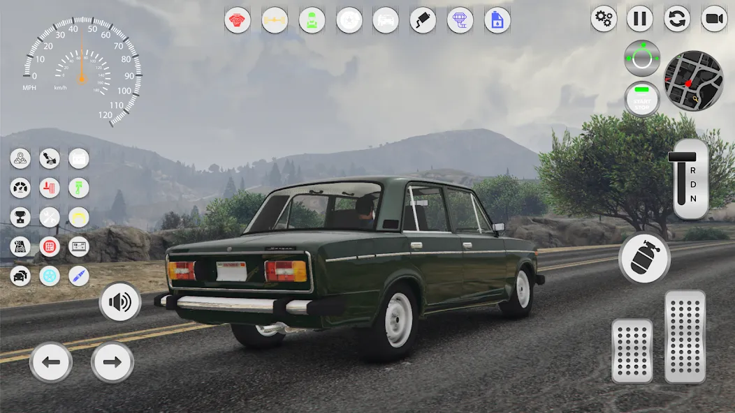 VAZ Cars: Soviet City Ride [МОД: Много денег, Монет и Все открыто] Screenshot 4
