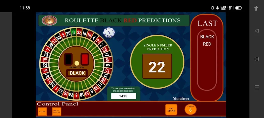 Roulette Black Red Calculator (Рулетка Черное Красное Калькулятор) [МОД: Меню, Бесконечные монеты и Открытые уровни] Screenshot 1