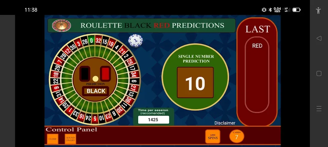 Roulette Black Red Calculator (Рулетка Черное Красное Калькулятор) [МОД: Меню, Бесконечные монеты и Открытые уровни] Screenshot 2