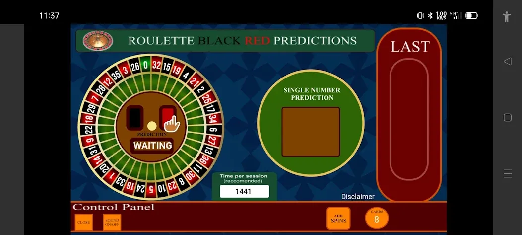 Roulette Black Red Calculator (Рулетка Черное Красное Калькулятор) [МОД: Меню, Бесконечные монеты и Открытые уровни] Screenshot 3
