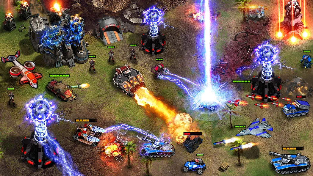 Command Generals RTS [МОД: Все открыто, Дополнительные деньги и Меню MOD] Screenshot 1