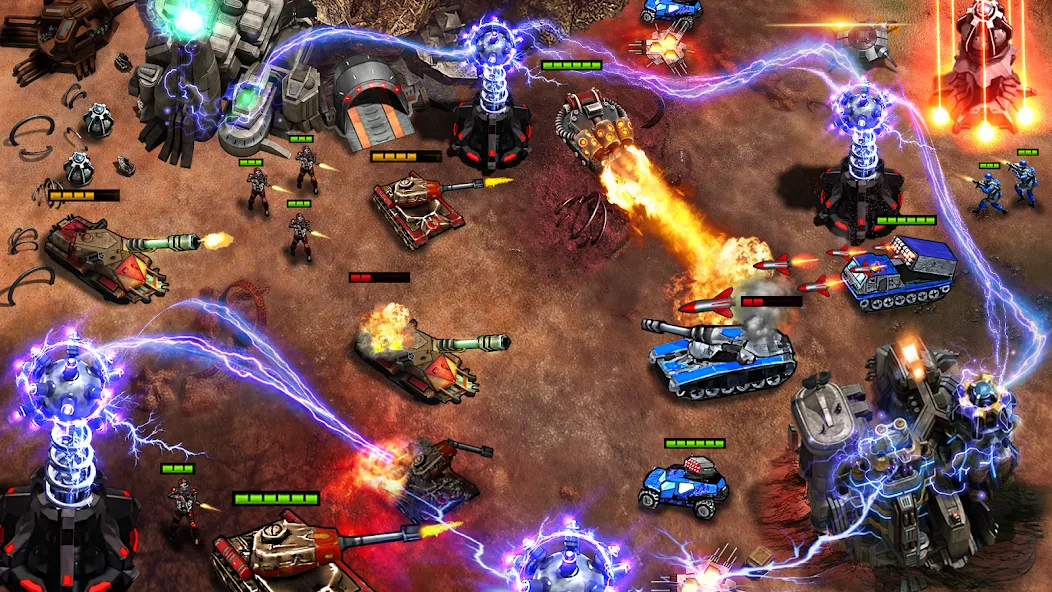 Command Generals RTS [МОД: Все открыто, Дополнительные деньги и Меню MOD] Screenshot 3