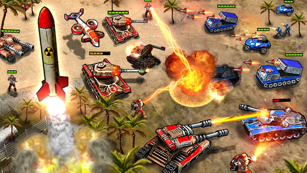 Command Generals RTS [МОД: Все открыто, Дополнительные деньги и Меню MOD] Screenshot 5