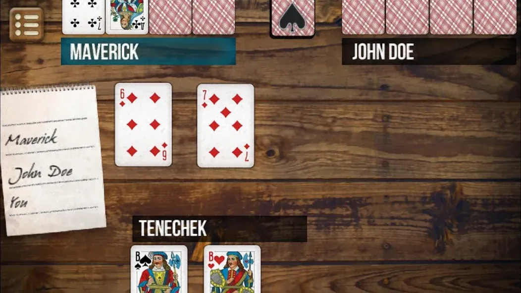 Burkozel (Bura) the card game [МОД: Все открыто, Дополнительные деньги и Меню MOD] Screenshot 2