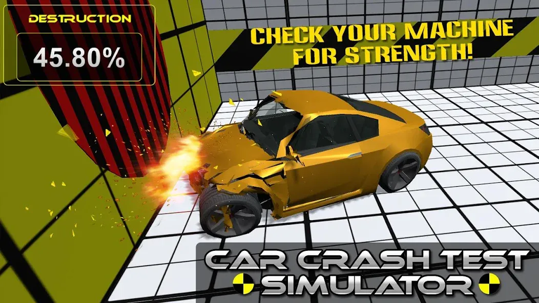Car Crash Test Simulator [МОД: Много денег, Монет и Все открыто] Screenshot 1