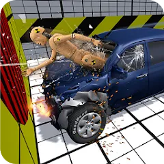Скачать Car Crash Test Simulator [МОД: Много денег, Монет и Все открыто] | Взлом Car Crash Test Simulator на Андроид