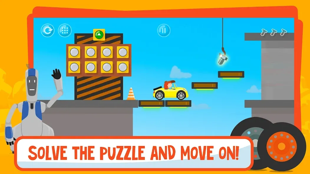 McWheelie logic games for kids [МОД: Деньги, Монеты и Меню MOD] Screenshot 1