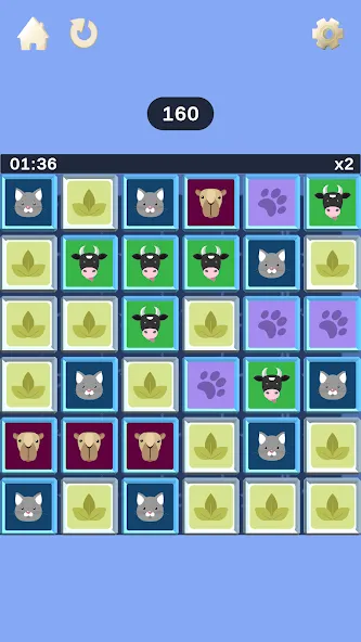 MatchTwo (МатчТу) [МОД: Меню, Бесконечные монеты и Открытые уровни] Screenshot 1
