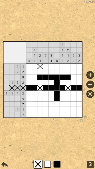 Японские кроссворды [МОД: Деньги, Монеты и Меню MOD] Screenshot 2