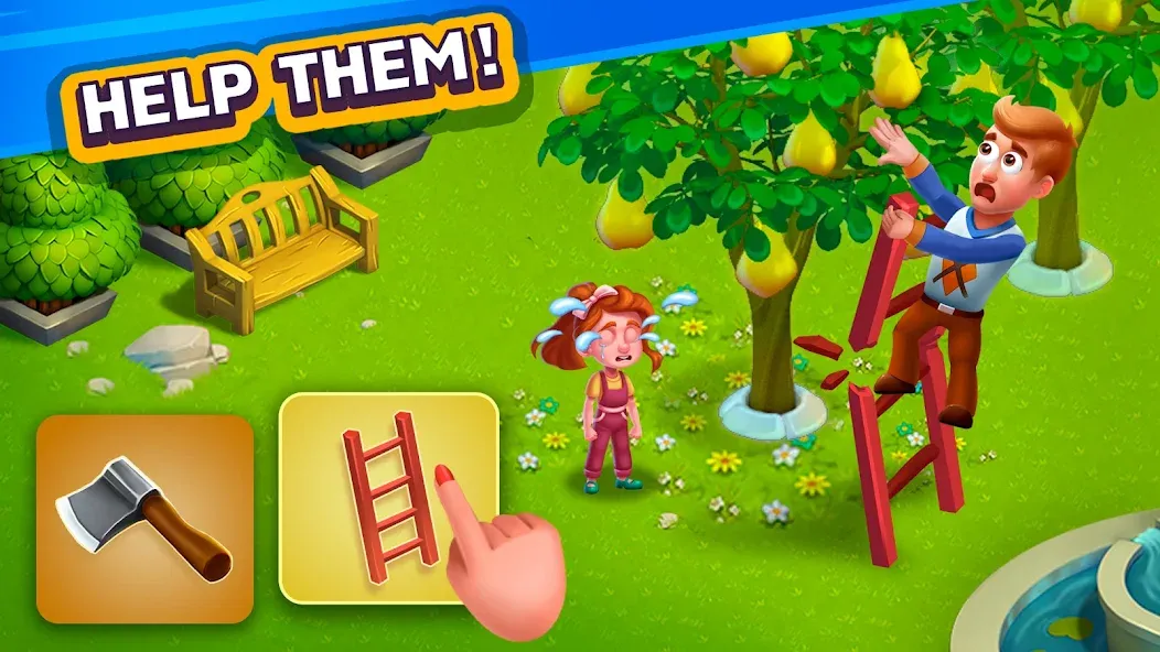 Golden Farm [МОД: Бесконечные деньги, Монеты и Мега MOD] Screenshot 1
