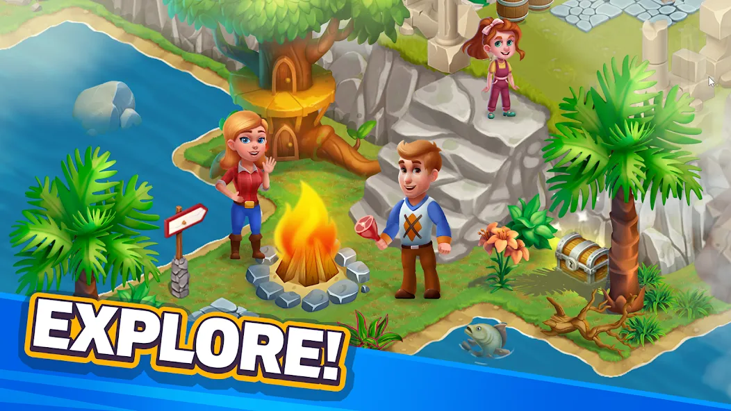Golden Farm [МОД: Бесконечные деньги, Монеты и Мега MOD] Screenshot 2