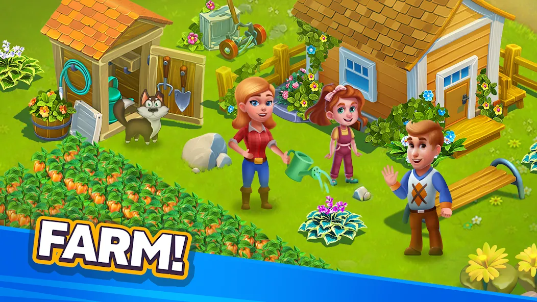 Golden Farm [МОД: Бесконечные деньги, Монеты и Мега MOD] Screenshot 3