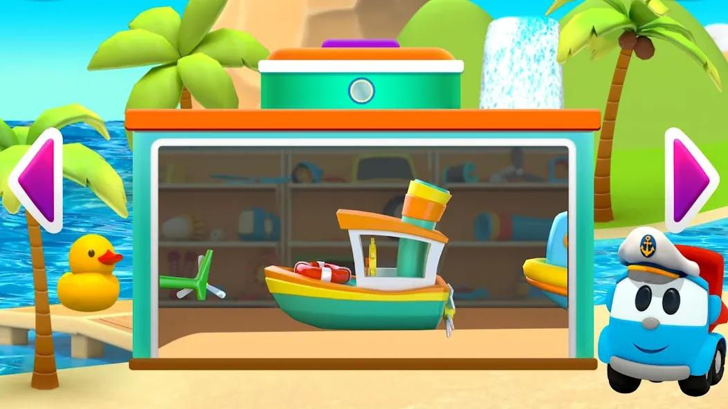 Leo 2: Puzzles & Cars for Kids [МОД: Все открыто, Дополнительные деньги и Меню MOD] Screenshot 3