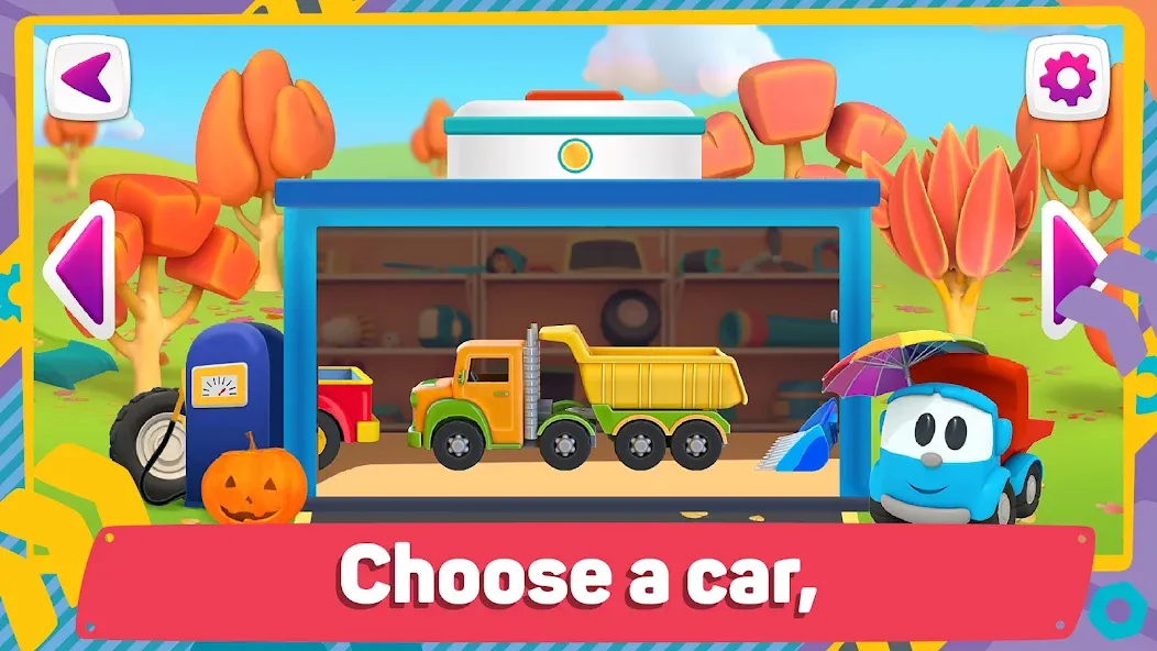 Leo 2: Puzzles & Cars for Kids [МОД: Все открыто, Дополнительные деньги и Меню MOD] Screenshot 4