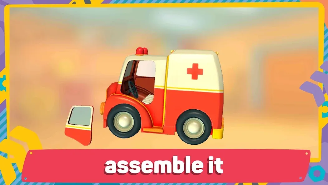 Leo 2: Puzzles & Cars for Kids [МОД: Все открыто, Дополнительные деньги и Меню MOD] Screenshot 5