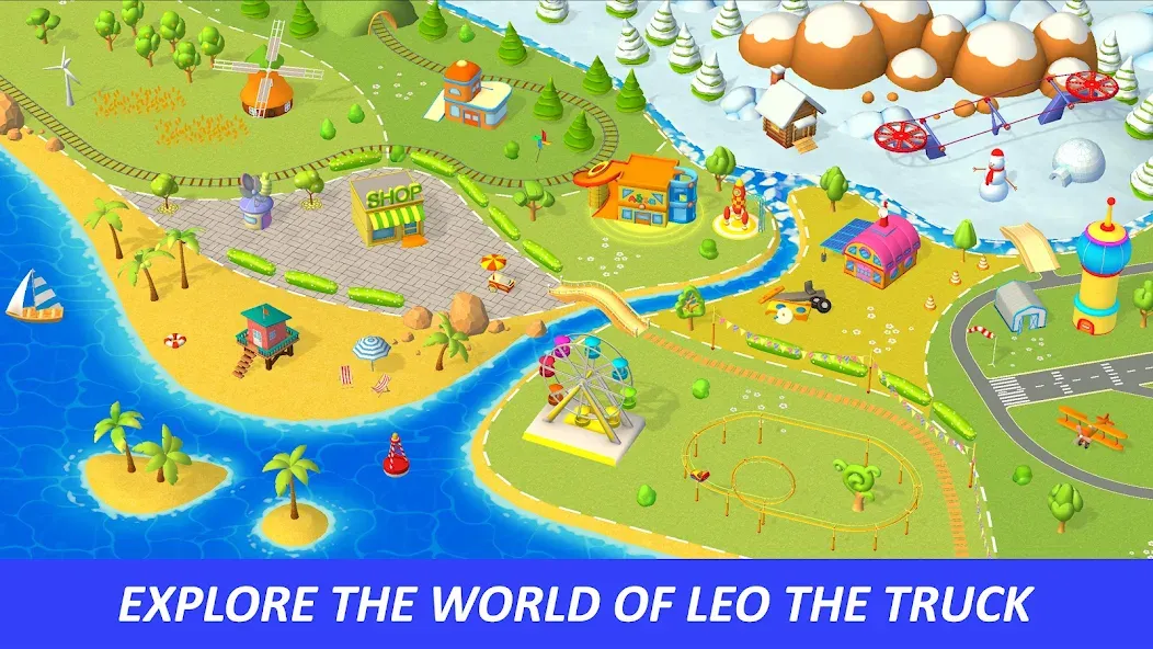 Leo's World: toddler adventure [МОД: Бесконечные деньги, Монеты и Мега MOD] Screenshot 1