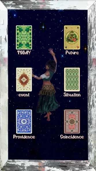 Gypsy fortune-telling [МОД: Меню, Бесконечные монеты и Открытые уровни] Screenshot 2