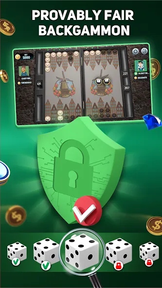 Backgammon Tournament [МОД: Бесконечные деньги, Монеты и Мега MOD] Screenshot 5